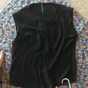 Sheer Black Top Large